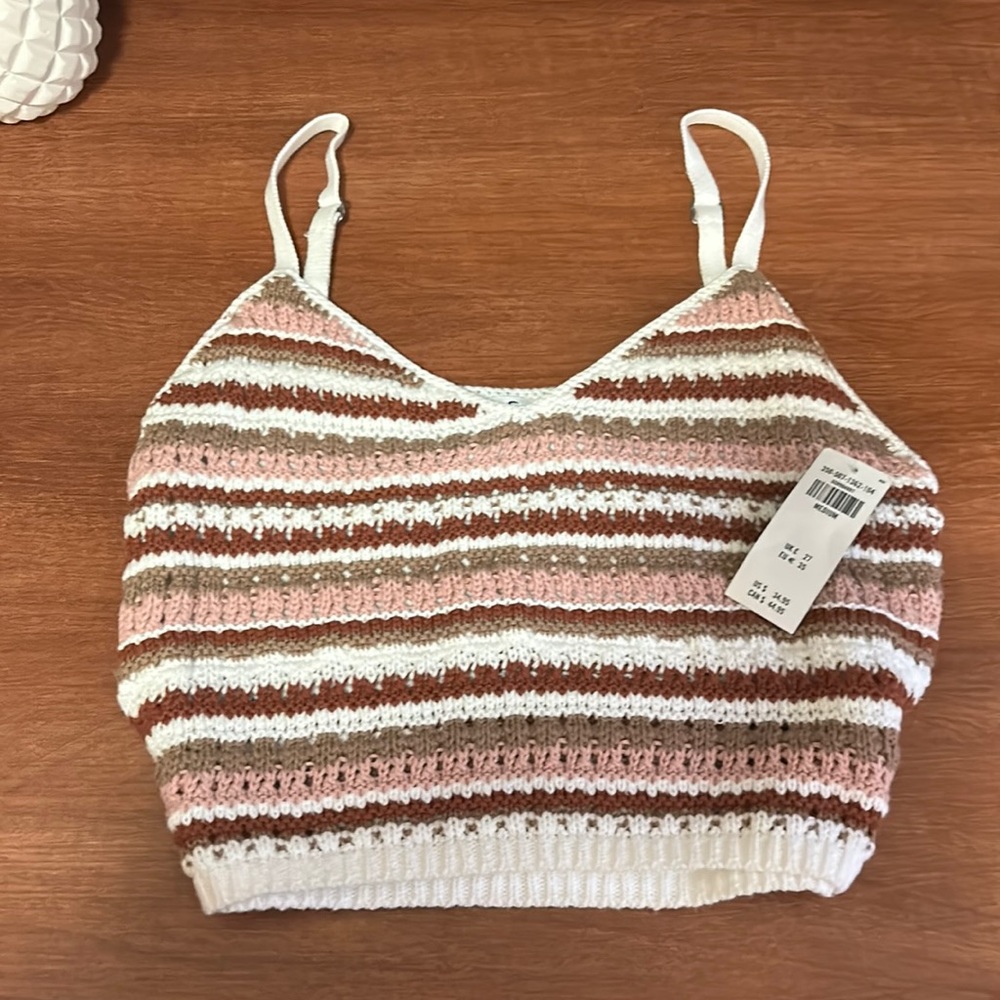 Hollister Nit Tank Top (NEVER WORN)